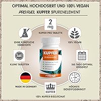 ProFuel Kupfer Bisglycinat 2 mg 365 Tabletten — Bild 2