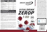 Best Body Nutrition Vital Drink ZEROP Kirsche 1000 ml — Bild 5