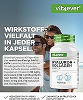Vit4ever Hyaluronsäure Kollagen Komplex 240 Kapseln — Bild 2