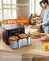 WELLENT Dual Zone Heißluftfritteuse 11L — Bild 8
