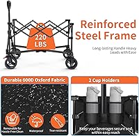 BELEEV Bollerwagen Faltbar XXL — Bild 5