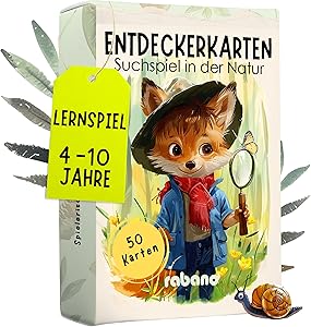 Rabano Entdeckerkarten Natur (50 Karten) Test & Bewertung