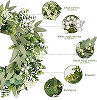 Colorspec Eukalyptus-Kranz 46 cm — Bild 3