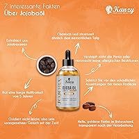 Kanzy Jojobaöl Bio Kaltgepresst 120ml — Bild 2