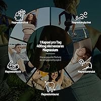 NaturElan Magnesium Komplex 400mg 180 Kapseln — Bild 3