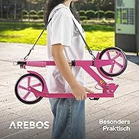 Arebos Cityroller Kickscooter 200mm — Bild 7