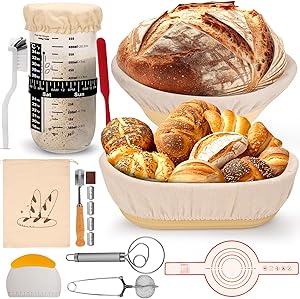 TECHMUR LC-Z913-12-CQ-DE Sauerteig Starter Set 16-teilig Test & Bewertung