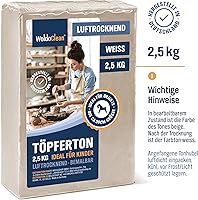 WoldoClean Modelliermasse lufttrocknend 2,5 kg — Bild 8