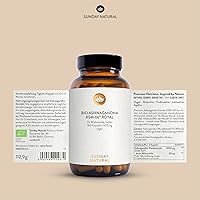 Sunday Natural Bio Ashwagandha KSM-66 Royal 1.000 mg, 180 Kapseln — Bild 6