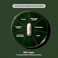 NaturElan Magnesium Komplex 400mg 180 Kapseln — Bild 6