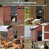 MASTERFUN JSM9BK Automatische Hühnerklappe — Bild 8