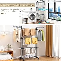 PurKeep EU-LYJXL-X Wäscheständer 4-Etagen — Bild 2