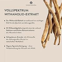 Sunday Natural Bio Ashwagandha KSM-66 Royal 1.000 mg, 180 Kapseln — Bild 4