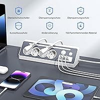 STARYAR E28-001 Ecksteckdosenleiste 4-fach — Bild 3