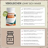 ProFuel Eisentabletten Eisenbisglycinat 20 mg + Vitamin C 365 Stück — Bild 3