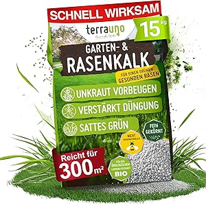 TerraUno Rasenkalk 15 kg Test & Bewertung