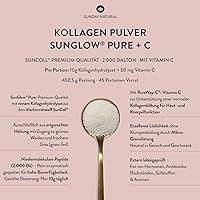Sunday Natural SunGlow Pure Kollagen Pulver 452g — Bild 2