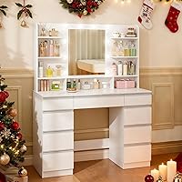 Hzuaneri Schminktisch DT35703WV1 (108 cm) — Bild 4