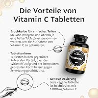 Feel Natural Vitamin C 1000mg 180 Tabletten — Bild 2