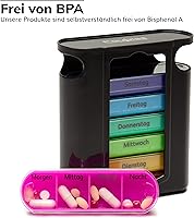 Foubiss Tablettenbox 7 Tage 4 Fächer — Bild 5