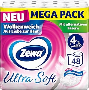 Zewa Ultra Soft Toilettenpapier 48er-Pack Test & Bewertung