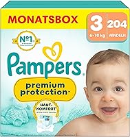 Pampers Premium Protection Größe 3, 204 Stück — Bild 1