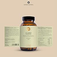 Sunday Natural Mariendistel Artischocke Löwenzahn Komplex 180 Kapseln — Bild 6