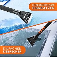 WERKTAL WER-EK1000-01 Teleskop-Eiskratzer mit Schneebesen — Bild 2