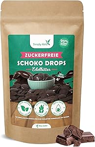 Simply Keto Schokodrops Edelbitter 750g Test & Bewertung