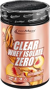 IronMaxx Clear Whey Isolate Zero Peach Ice Tea 400g Test & Bewertung