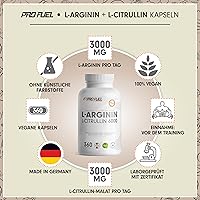 ProFuel L-Arginin + L-Citrullin-Malat 6000 Kapseln 360er — Bild 2