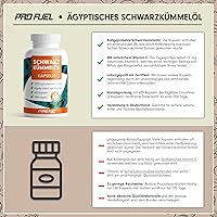 ProFuel Schwarzkümmelöl Kapseln 400x vegan 1000mg — Bild 3