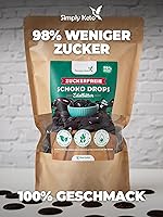 Simply Keto Schokodrops Edelbitter 750g — Bild 2