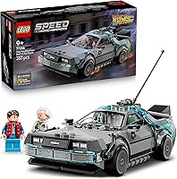 LEGO Speed Champions Zeitmaschine aus Zurück in die Zukunft 77256 — Bild 1