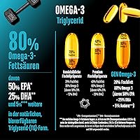 GEN German Elite Nutrition Omega-3 4000mg 300 Kapseln — Bild 3
