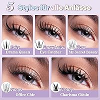 B&Qaugen Venus Lash Clusters 144 PCS (8–16 mm) — Bild 7