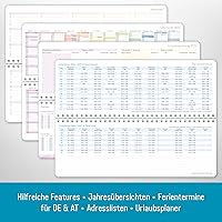 Häfft Wochen-Tischkalender 2026 Rainbow — Bild 4