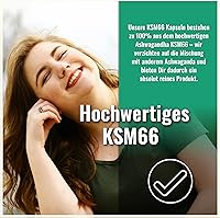 CDF Sports & Health Solutions Ashwagandha KSM-66 Kapseln 100 Stück — Bild 3