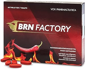 BRN Factory Fettverbrenner-Tabletten 40 Stück Test & Bewertung