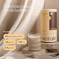 VETAIN Veganes Proteinpulver Vanille 600g — Bild 2