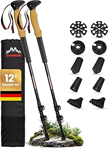 Alpenwert AEEZO Teleskop Wanderstöcke (Aluminium) Test & Bewertung