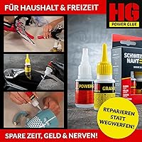 HG Power Glue Schweißnaht aus der Flasche 5g+10g — Bild 3