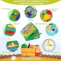 Quanquer Montessori Busy Board Bauernhof — Bild 7