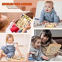 Montessori Busy Board Holz 19 Schalter 40 LED — Bild 6