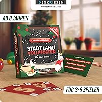 DENKRIESEN Stadt Land Vollpfosten Christmas Edition — Bild 2