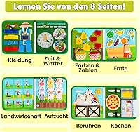 Quanquer Montessori Busy Board Bauernhof — Bild 9