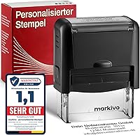 markivo V002 Personalisierter Stempel 38x14mm — Bild 1