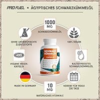 ProFuel Schwarzkümmelöl Kapseln 400x vegan 1000mg — Bild 2