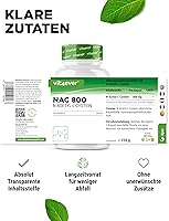 Vit4ever NAC N-Acetyl-L-Cystein 800 mg 240 Kapseln — Bild 6