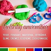 Belissia Lebensmittelfarbe Set 8x10ml — Bild 5